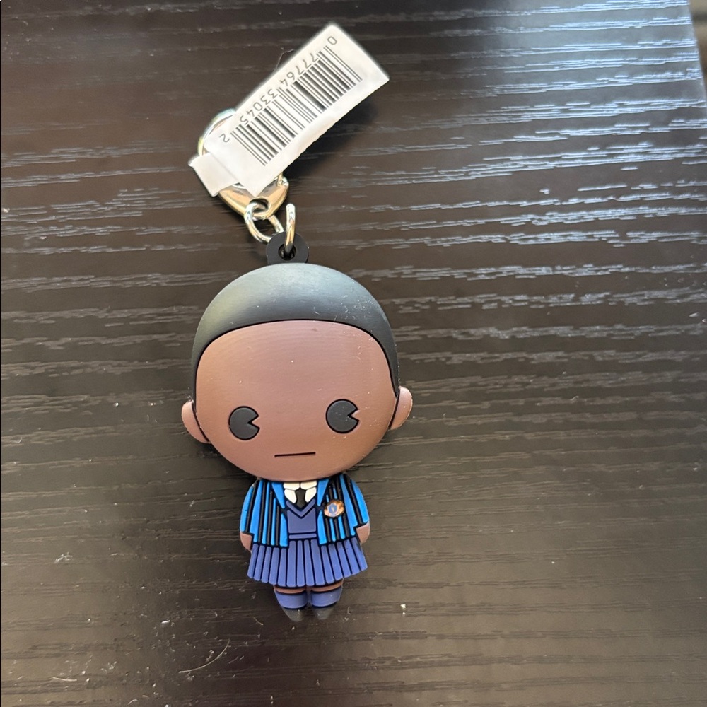 Bianca bag clip from Wednesday